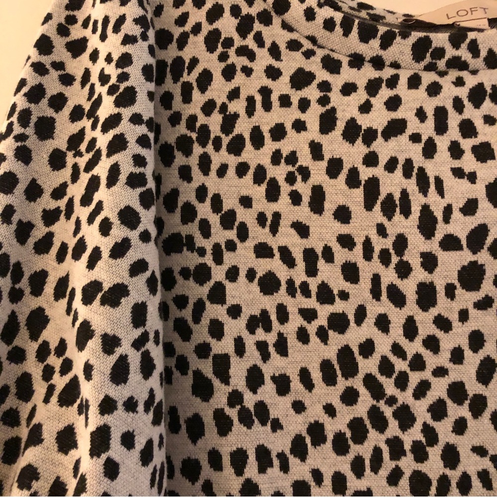 Loft Leopard Print Top - Picture 3 of 6